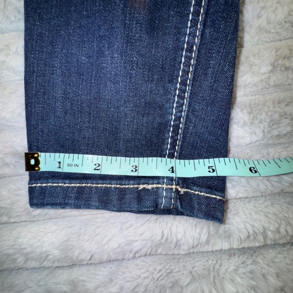 Ariat Jeans Women's 30 Straight Leg Dark Wash Stretch 30x30 Cowgirl Western Barn - Picture 8 of 13